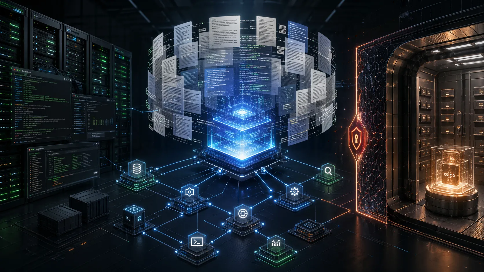 Infraestrutura, contexto e segurança em agentes de IA