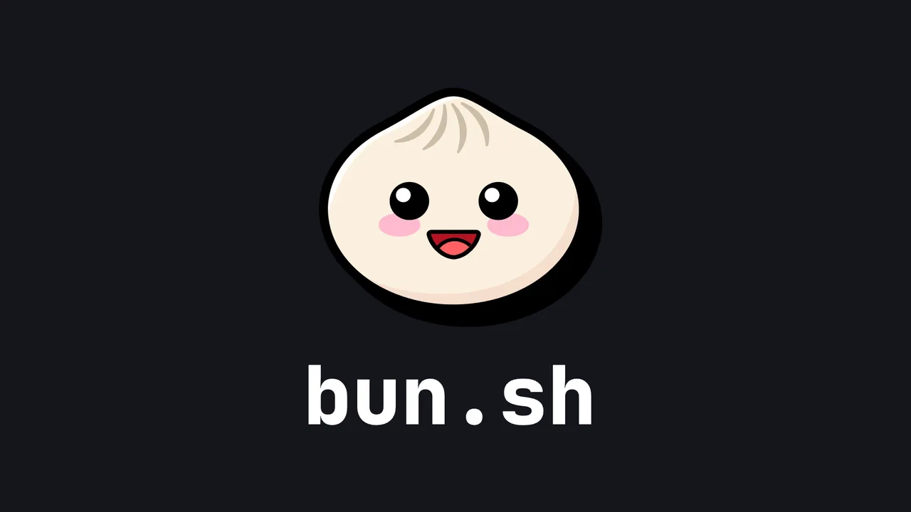 Capa editorial com a logo do Bun em destaque sobre um fundo escuro e técnico.