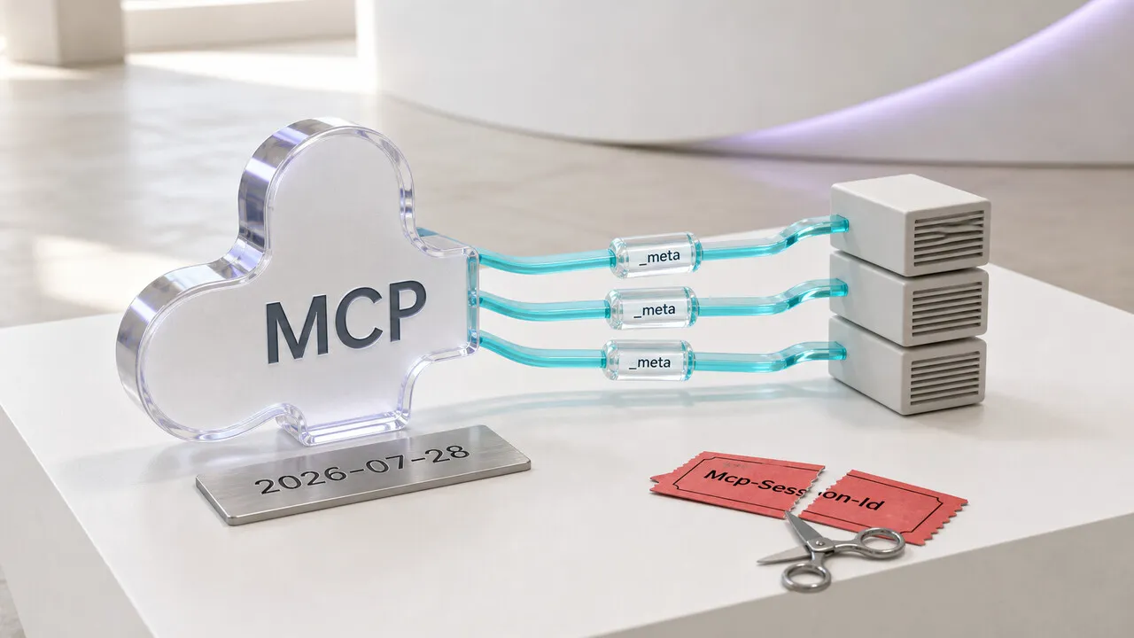 Maquete do MCP distribui requisições autossuficientes entre três servidores.
